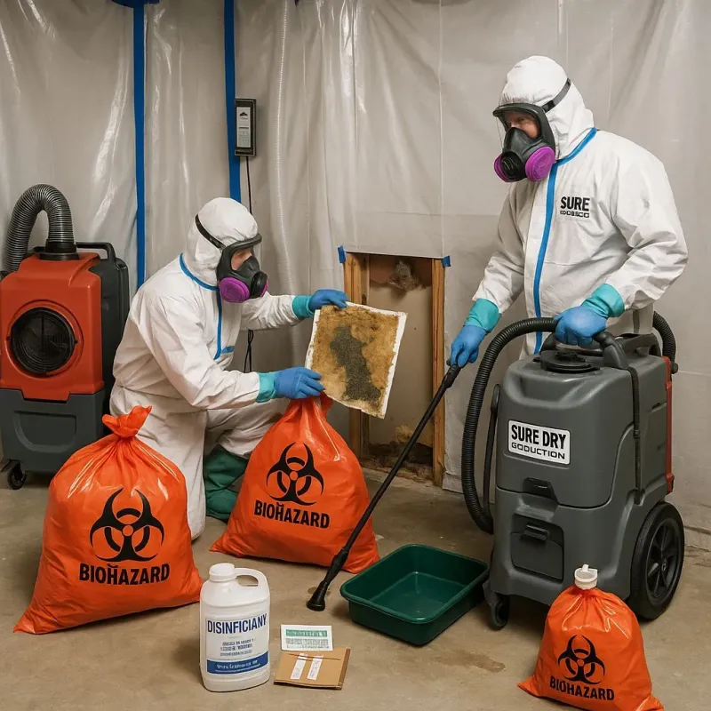 Contaminated Water Handling Protocols process in Temple, NH