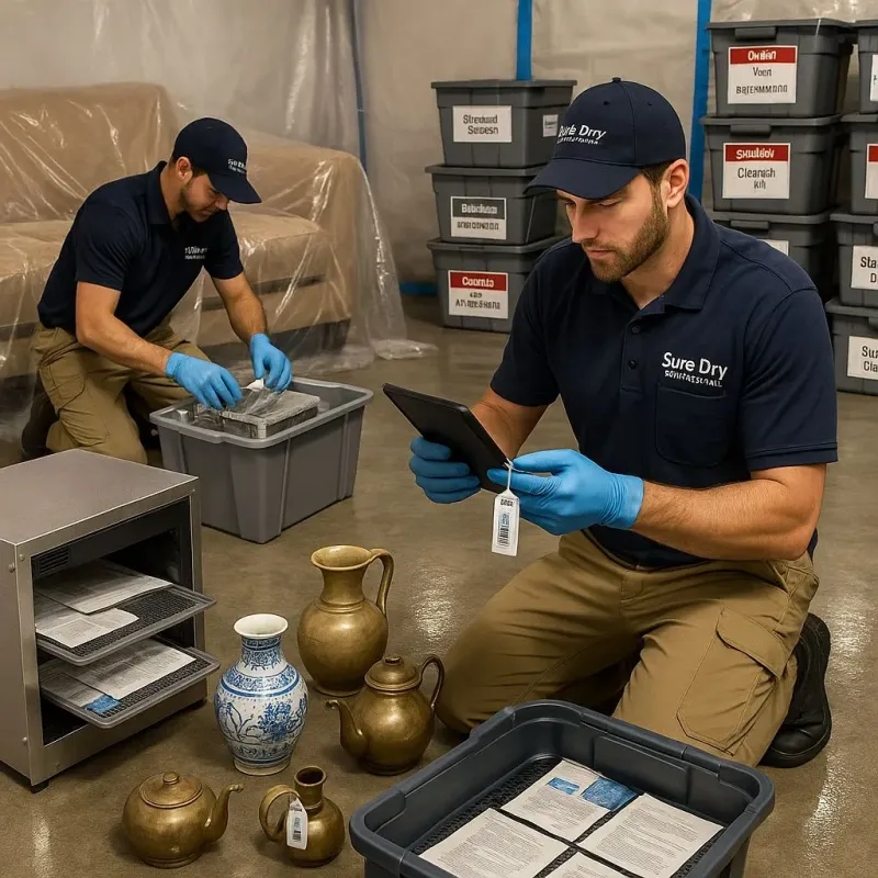 Content Protection and Restoration process in Temple, NH